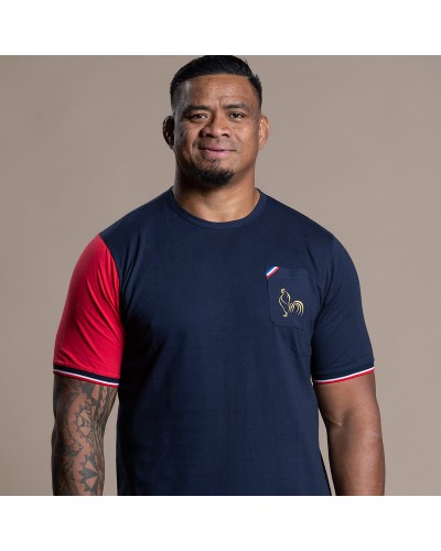 T-shirt rugby France Marinière - La française