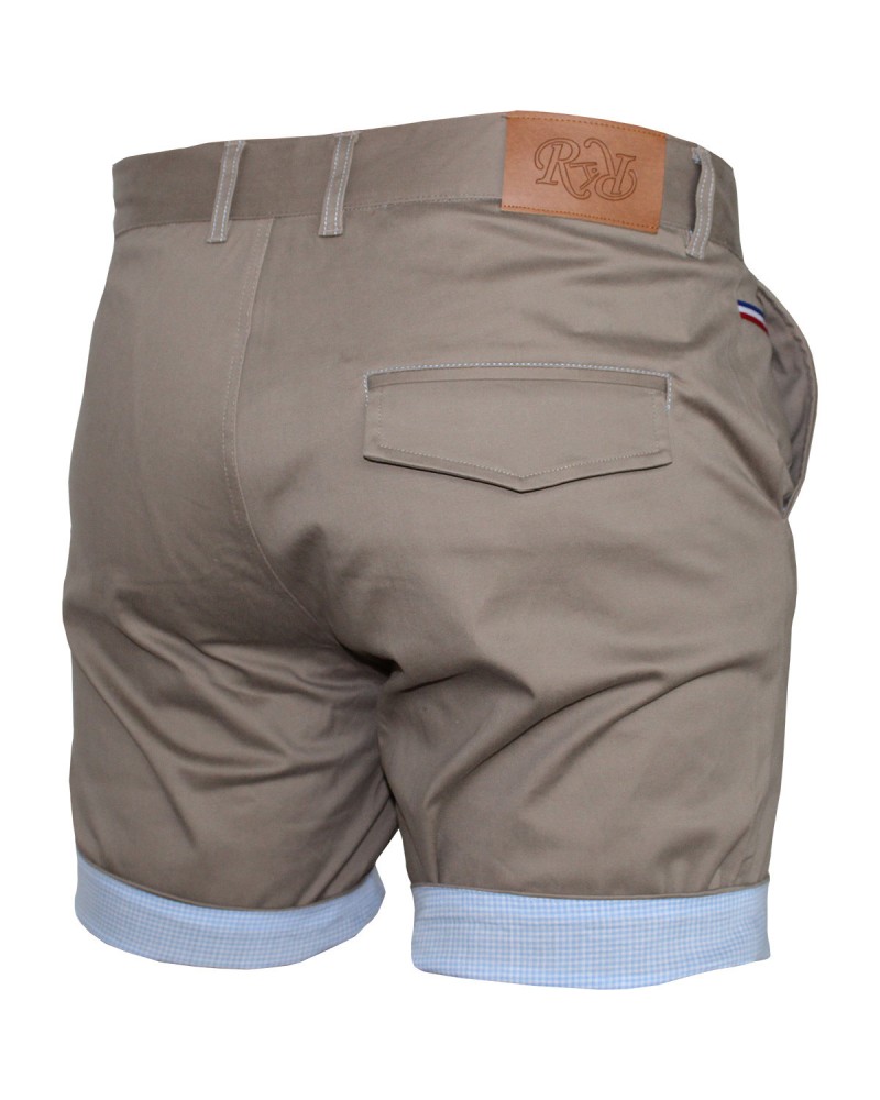 Bermuda French Flag Beige Bermuda French Flag Beige