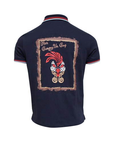 Polo de rugby Coq Tribal