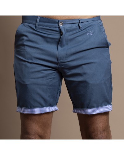 Bermuda Rugby bleu capri