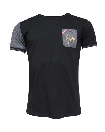 T-shirt de rugby Black Rooster