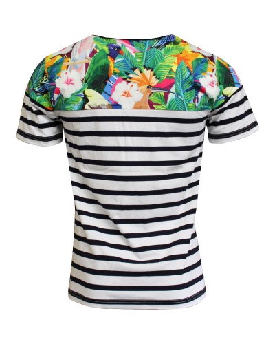 T-shirt Marinière Tekori Maori - Joe Tekori