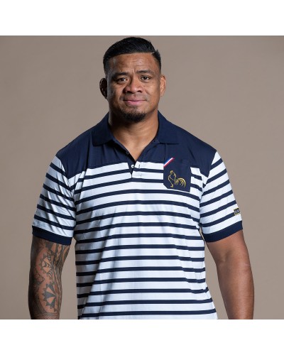 Polo de rugby Marinière France