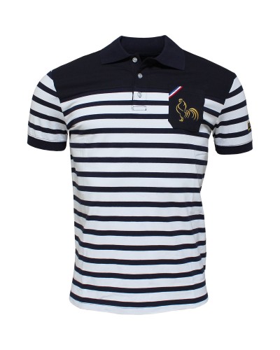 Polo de rugby Marinière France