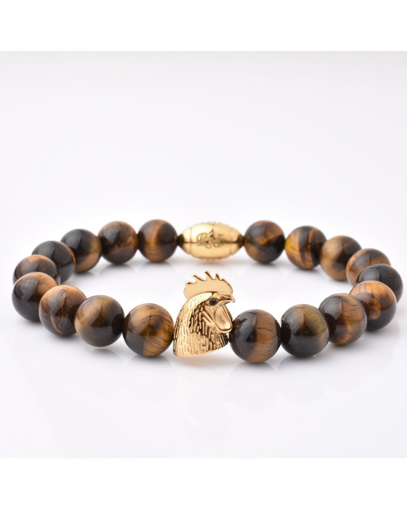 bracelet homme oeil de tigre