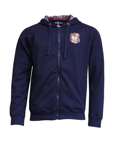 Sweat zippé Le Coq en Fleur