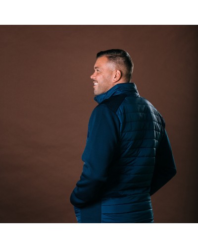 Blouson Rugby Chic en 3eme Mi temps Marine Veste Rugby Homme Tendance