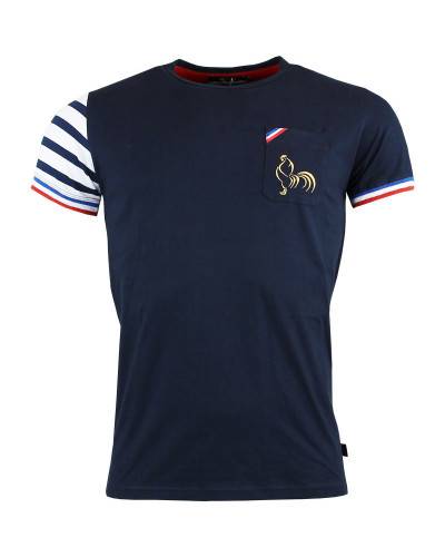T-shirt de rugby Le Bras en Marinière - Enfant