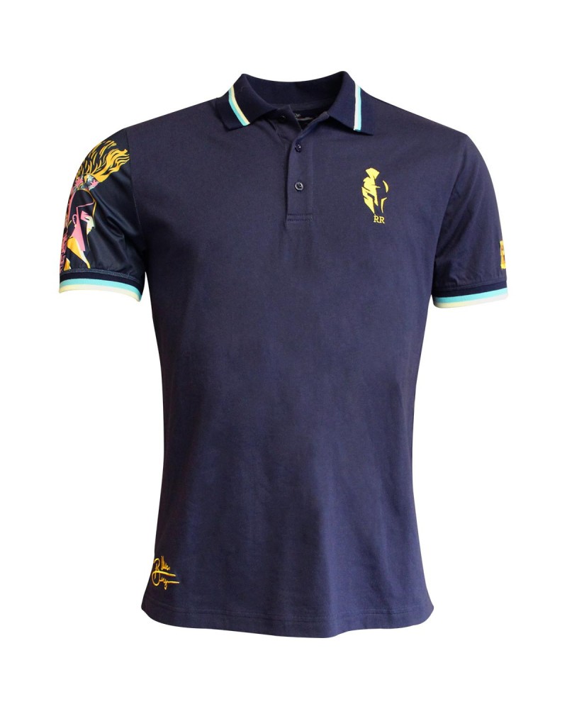 Polo rugby Bras Armé Blanche de Castille - Mirco Bergamasco Polo rugby Bras Armé Blanche de Castille - Mirco Bergamasco