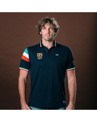 Polo Rugby Azzurro 540 - marine - Mirco Bergamasco