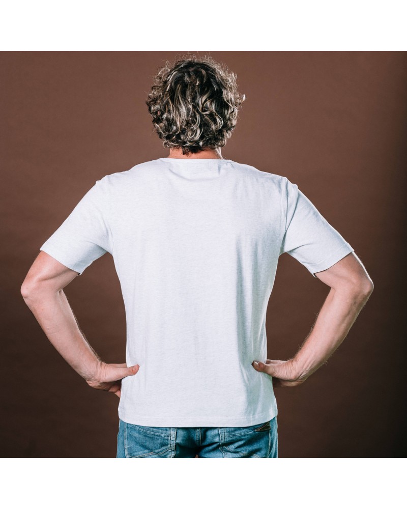 T-shirt Total Rugby Player Gris - Mirco Bergamasco T-shirt Total Rugby Player Gris - Mirco Bergamasco