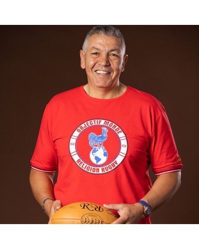 T-shirt Objectif Monde - Abdelatif Benazzi