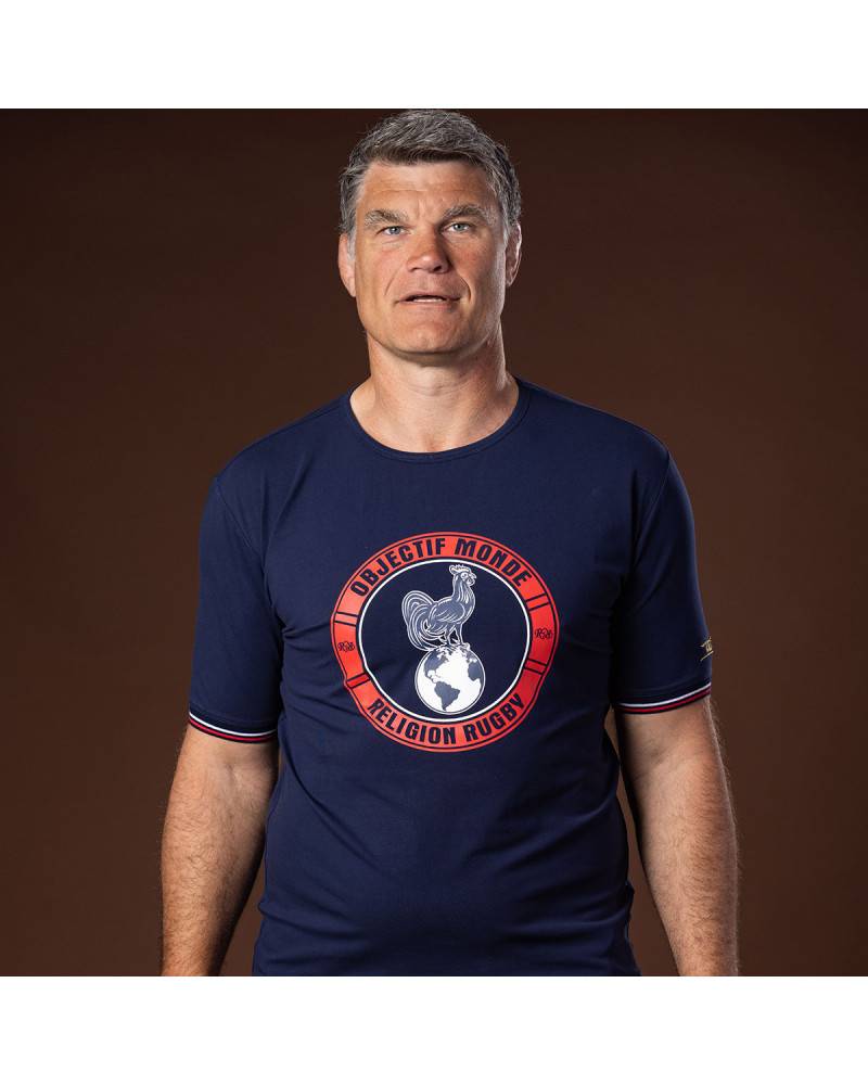 T-shirt Objectif Monde - Fabien Pelous