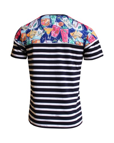 T-shirt Marinière Cocktail