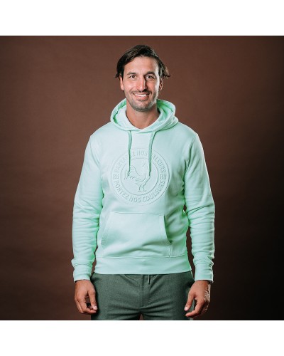 Sweat à capuche Summer Vibe - vert d'eau