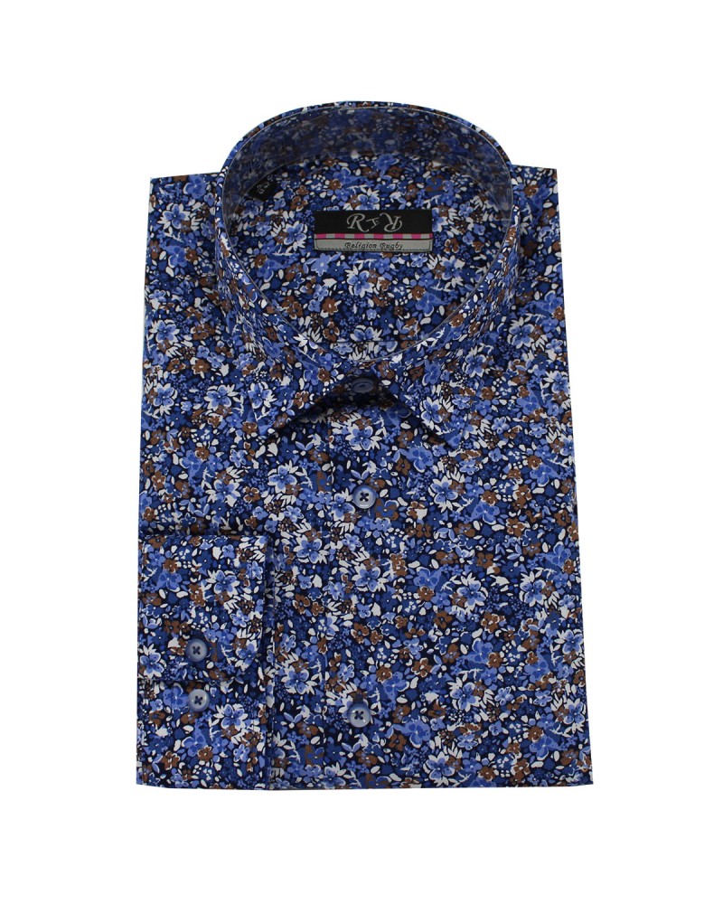 Chemise Blue Flower Chemise Blue Flower