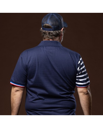 Polo de rugby Bras Marinière - Chicandier