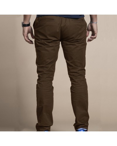 Chino Super French Falzard - Marron