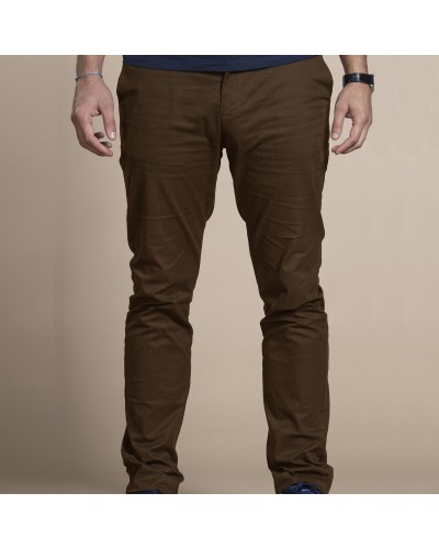 Chino Super French Falzard - Marron