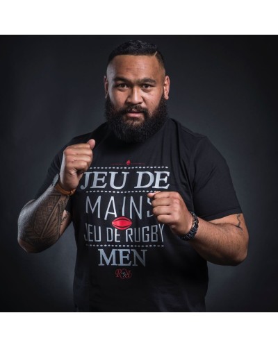 T-shirt Rugby Jeu de mains, jeu de rugbymen