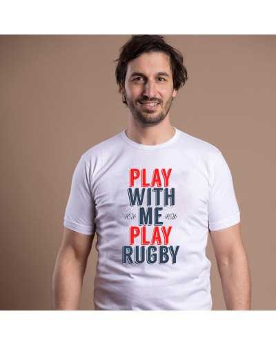 T-shirt rugby Play with Me