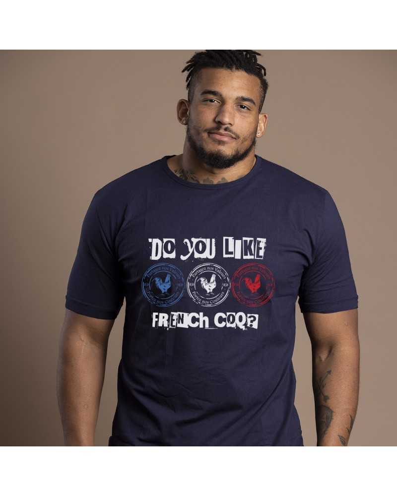 T-shirt rugby Do You like French Coq ?