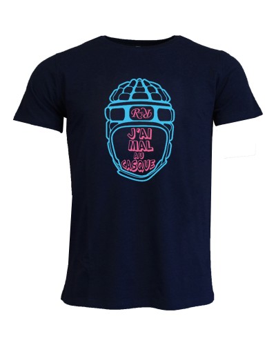 T-shirt rugby J'ai Mal au Casque