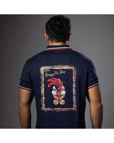 Polo de rugby Coq Tribal