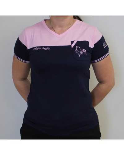 T-shirt Rugby de la Rose - Femme