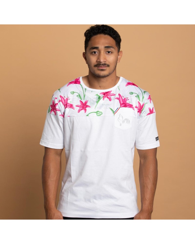 T-shirt Fleur de Lys - blanc T-shirt Fleur de Lys - blanc