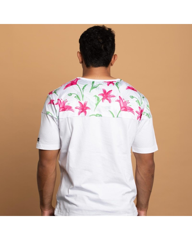 T-shirt Fleur de Lys - blanc T-shirt Fleur de Lys - blanc