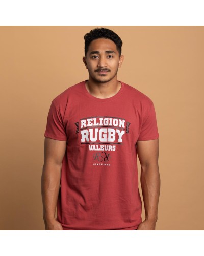 T-shirt Religion Rugby Valeurs