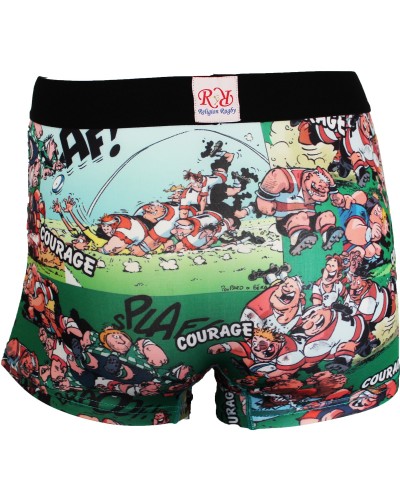 Boxer Enfant Les rugbymen™ - Courage