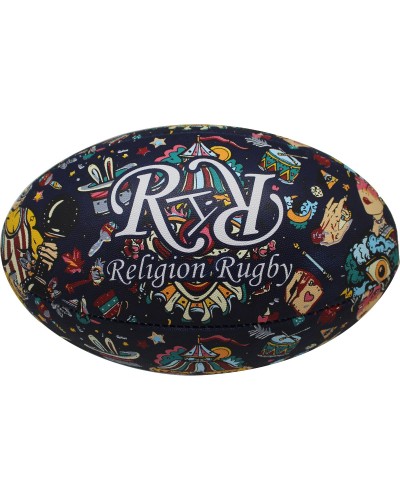 Ballon de rugby vintage en cuir idée cadeau sport - All sport vintage