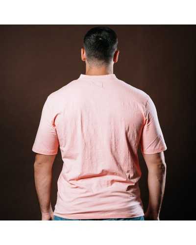 T-shirt de rugby Pink Summer - Abdelatif Benazzi