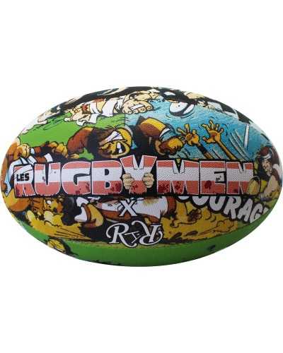 Ballon de Rugby Les Rugbymen™ Courage
