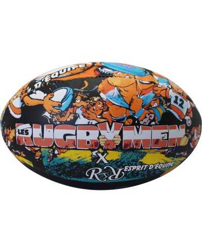 Ballon de Rugby Les Rugbymen™ Esprit d'Équipe