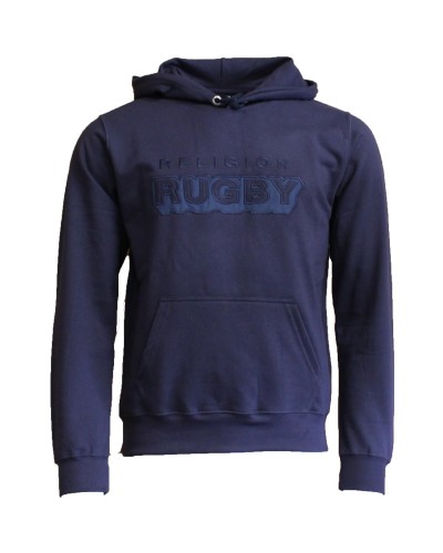 Sweat à Capuche Rugby Chic