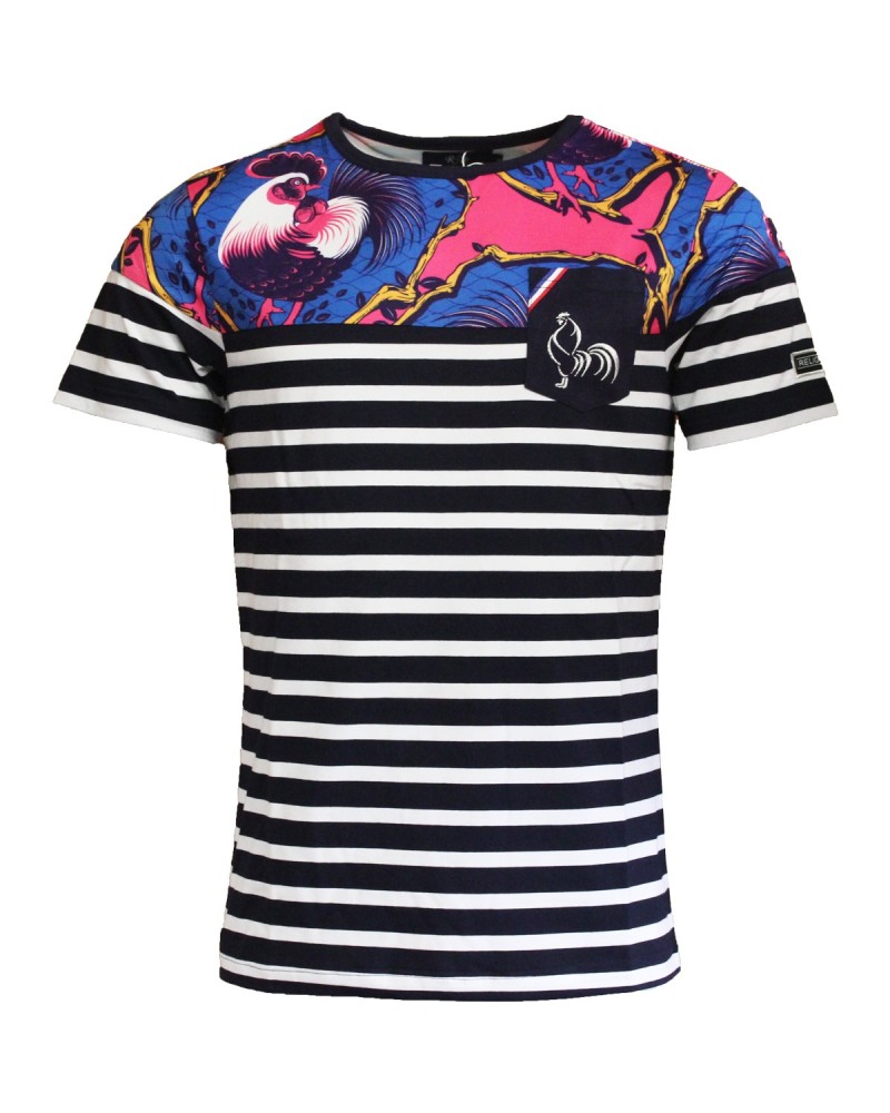 T-shirt marinière Coco d'Ivoire - Bakary Meïté T-shirt marinière Coco d'Ivoire - Bakary Meïté
