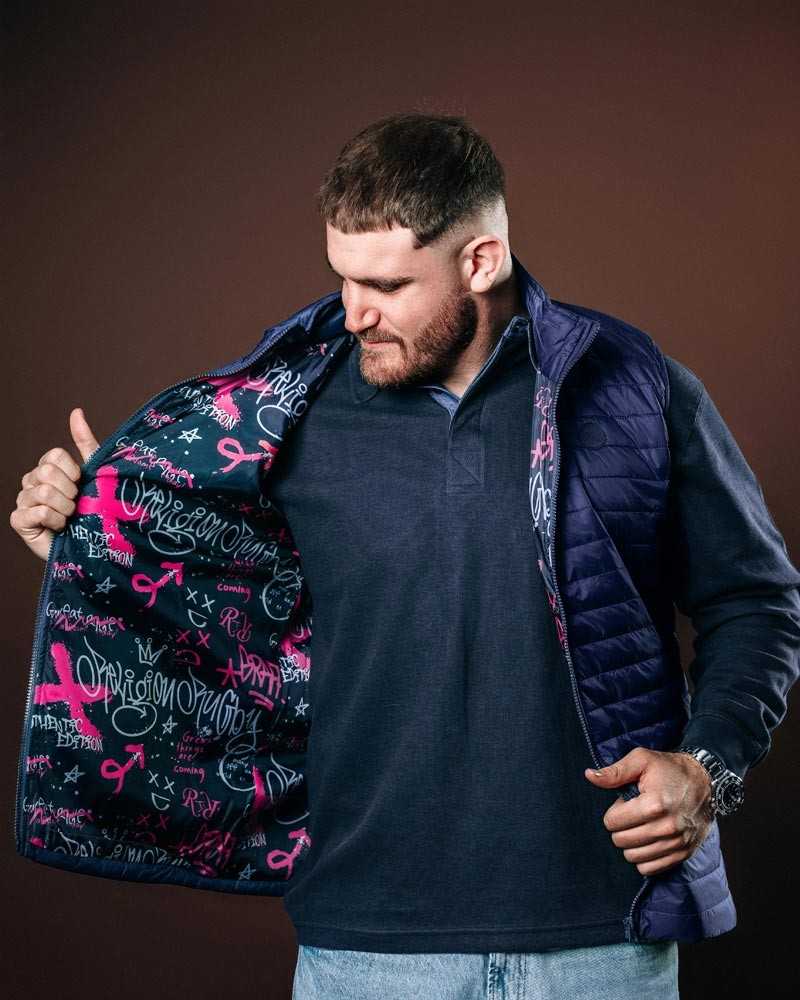 Doudoune légère Rugby Homme marine Doudoune légère Rugby Homme marine