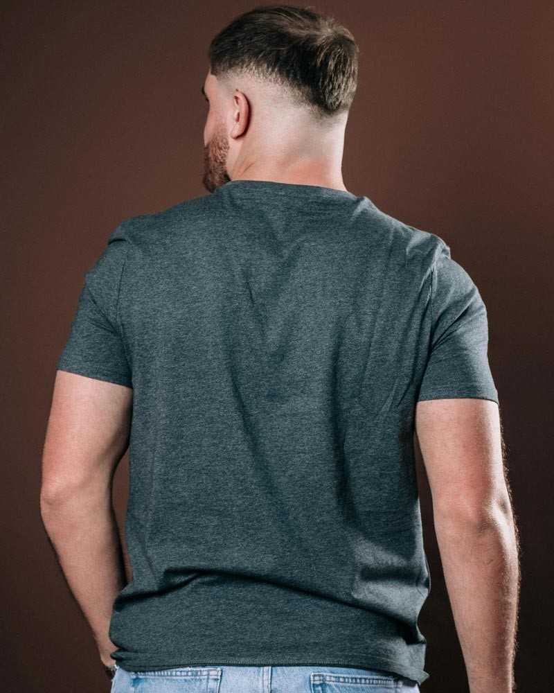 T-shirt Franchise Rugby Ecoresponsable - Gris T-shirt Franchise Rugby Ecoresponsable - Gris