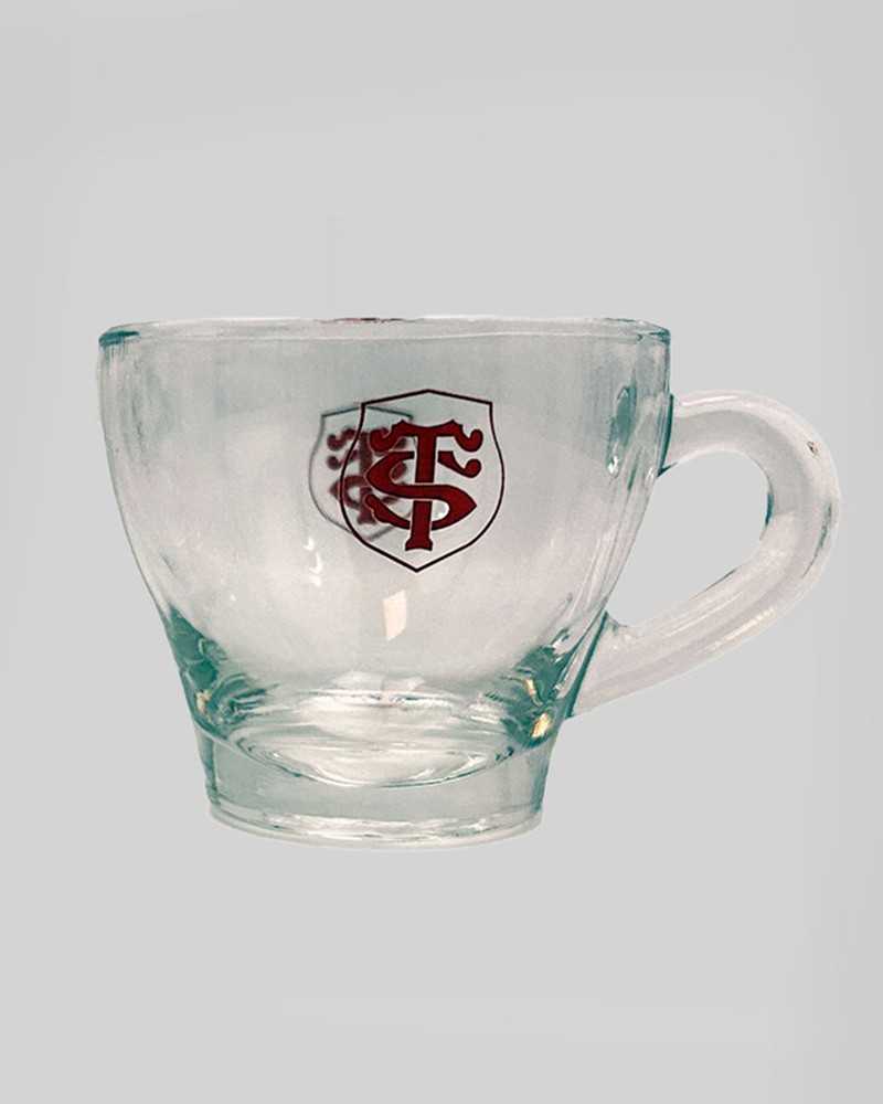 Tasses à Café en verre - Lot de 2 - Stade Toulousain Tasses à Café en verre - Lot de 2 - Stade Toulousain