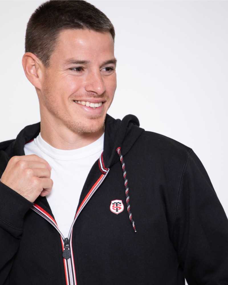 Sweat zippé à capuche Jemy - Stade Toulousain Sweat zippé à capuche Jemy - Stade Toulousain