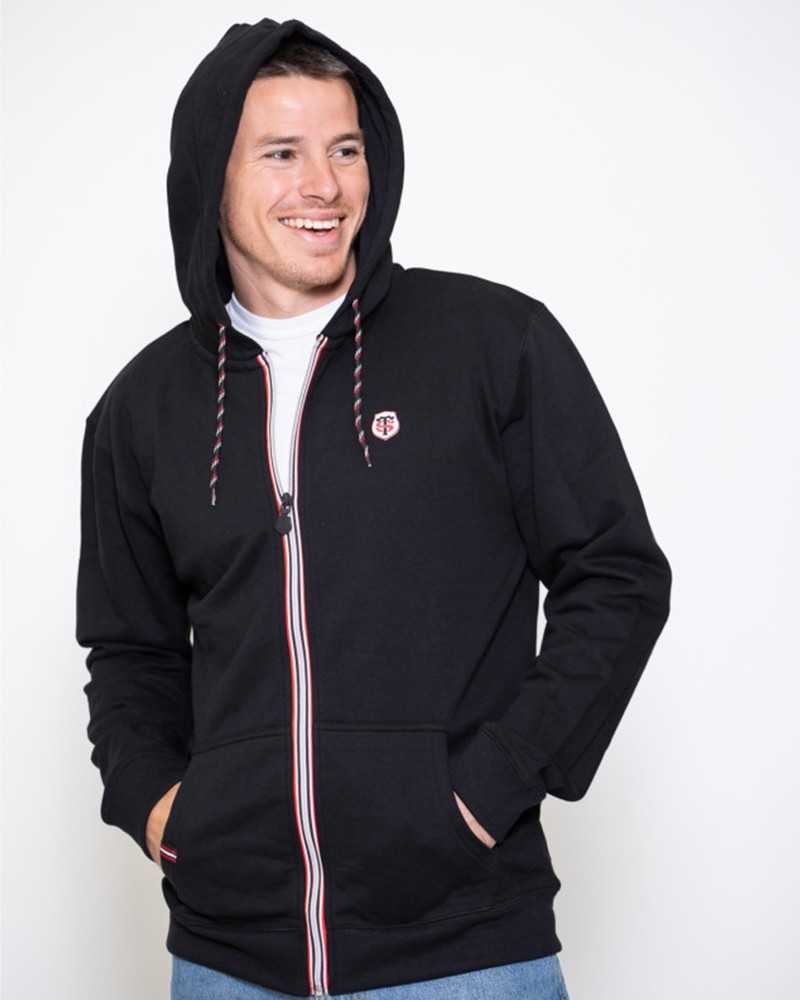 Sweat zippé à capuche Jemy - Stade Toulousain Sweat zippé à capuche Jemy - Stade Toulousain