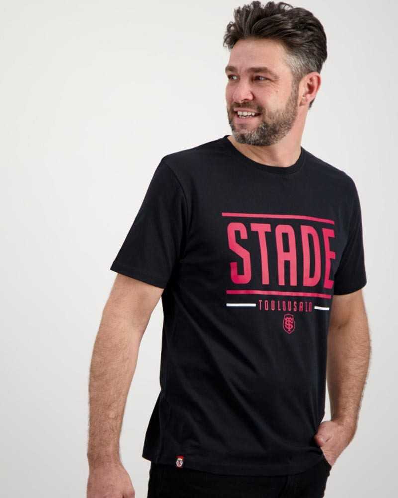 T-shirt Create - noir - Stade Toulousain T-shirt Create - noir - Stade Toulousain