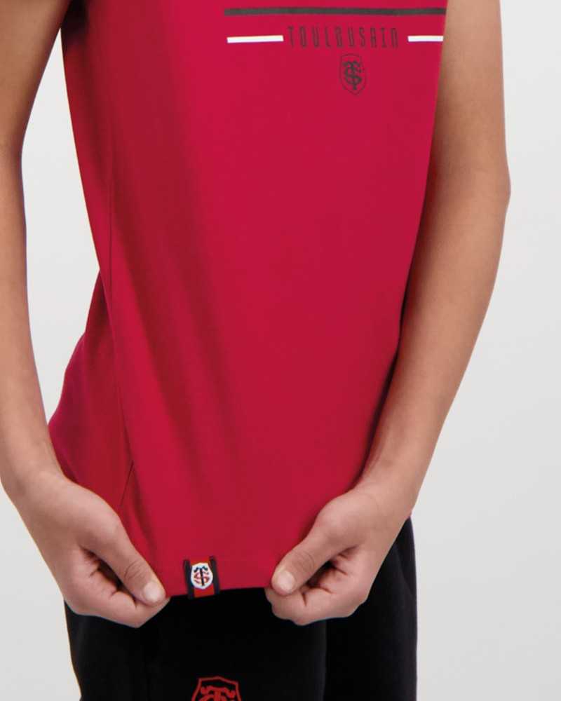 T-shirt Create - rouge - Enfant - Stade Toulousain T-shirt Create - rouge - Enfant - Stade Toulousain
