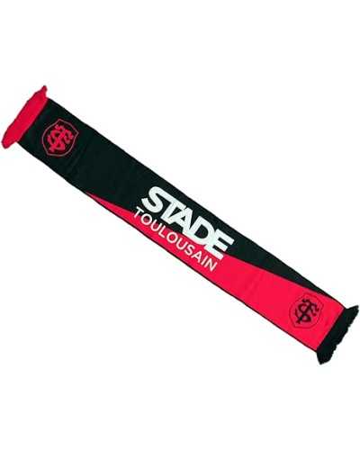 Echarpe Supporter noire rouge - Stade Toulousain