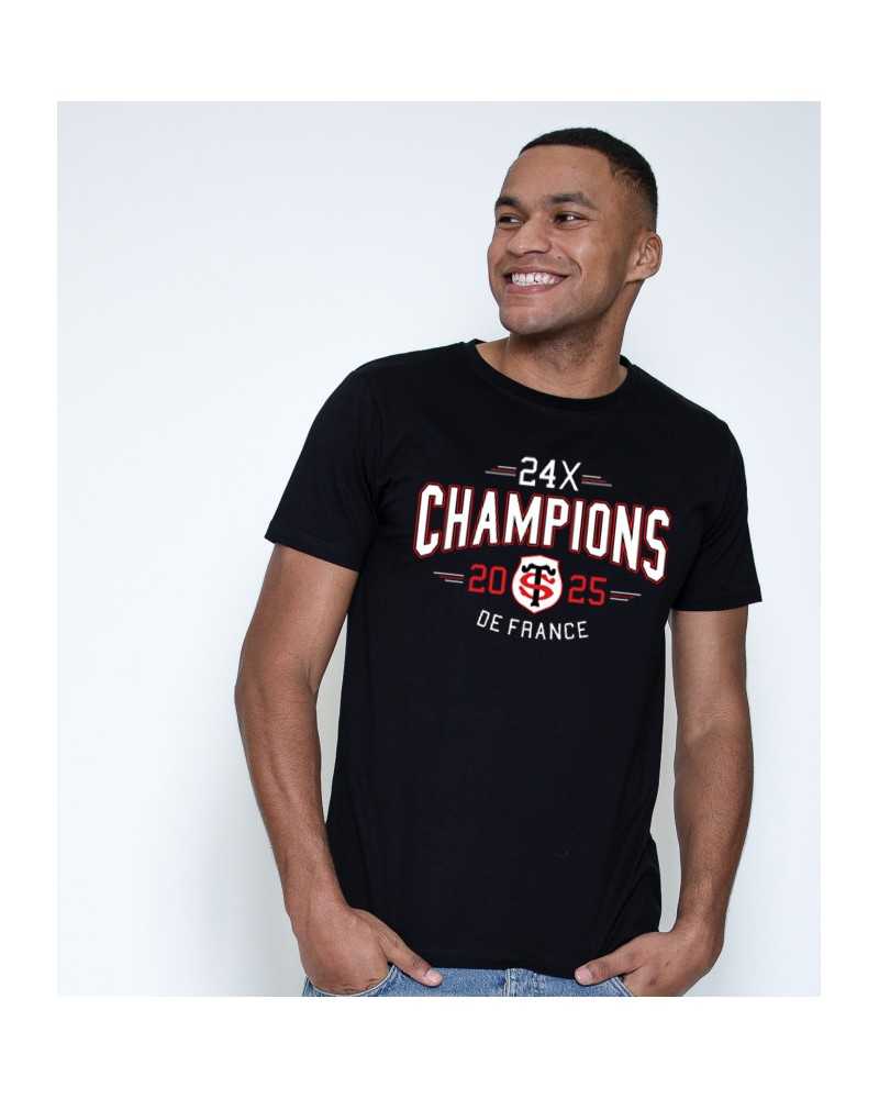 t-shirt champion de france top 14 toulouse t-shirt champion de france top 14 toulouse