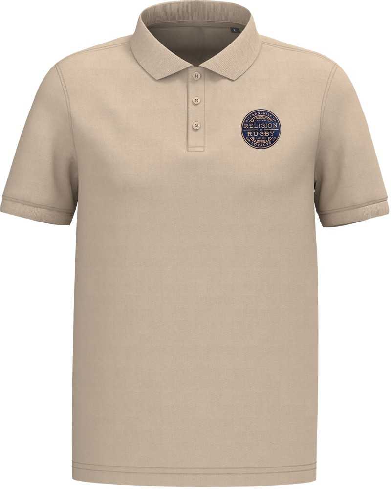 Polo Rugby Ecoresponsable - Beige Polo Rugby Ecoresponsable - Beige