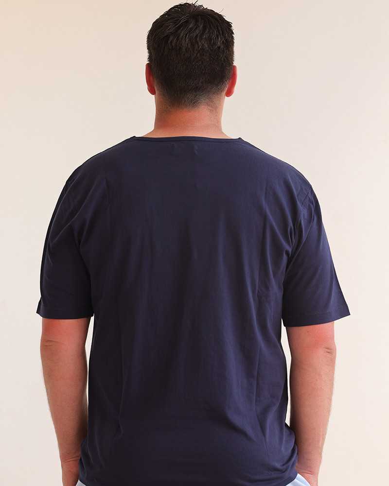 T-shirt rugby Be Brave - navy